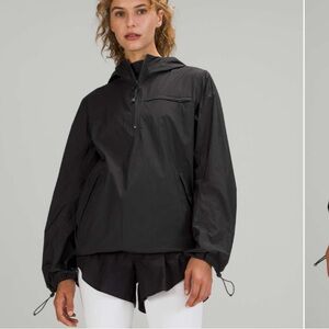Women’s Lululemon Black Step Out Anorak Jacket